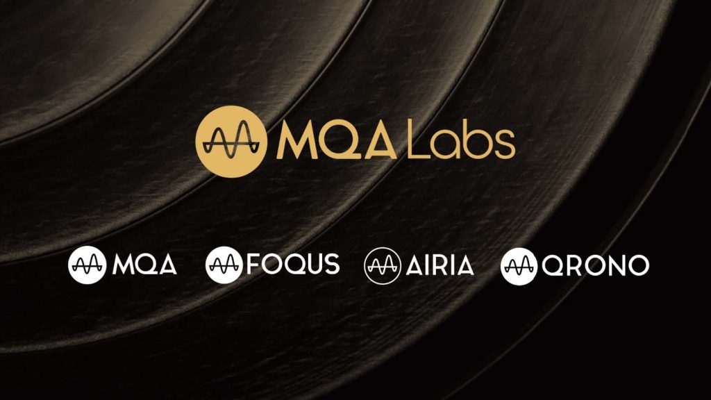 MQA Labs with MQA, FOQUS, AIRIA, QRONO logos